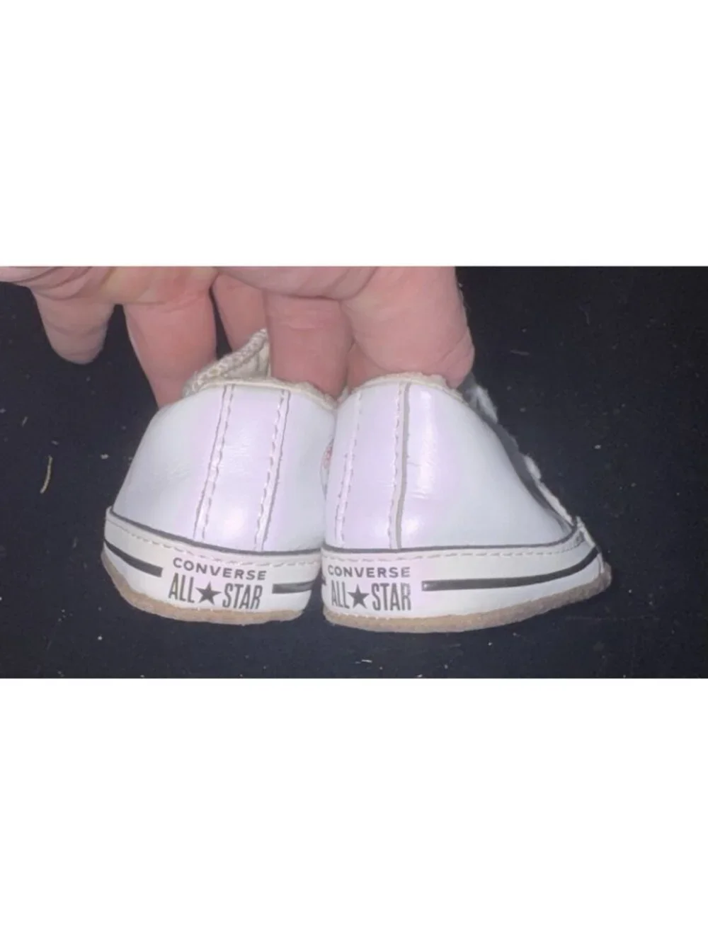 Converse Chuck Taylor All Star Cribster Mid Boys Baby Infant Crib Shoes Size 2